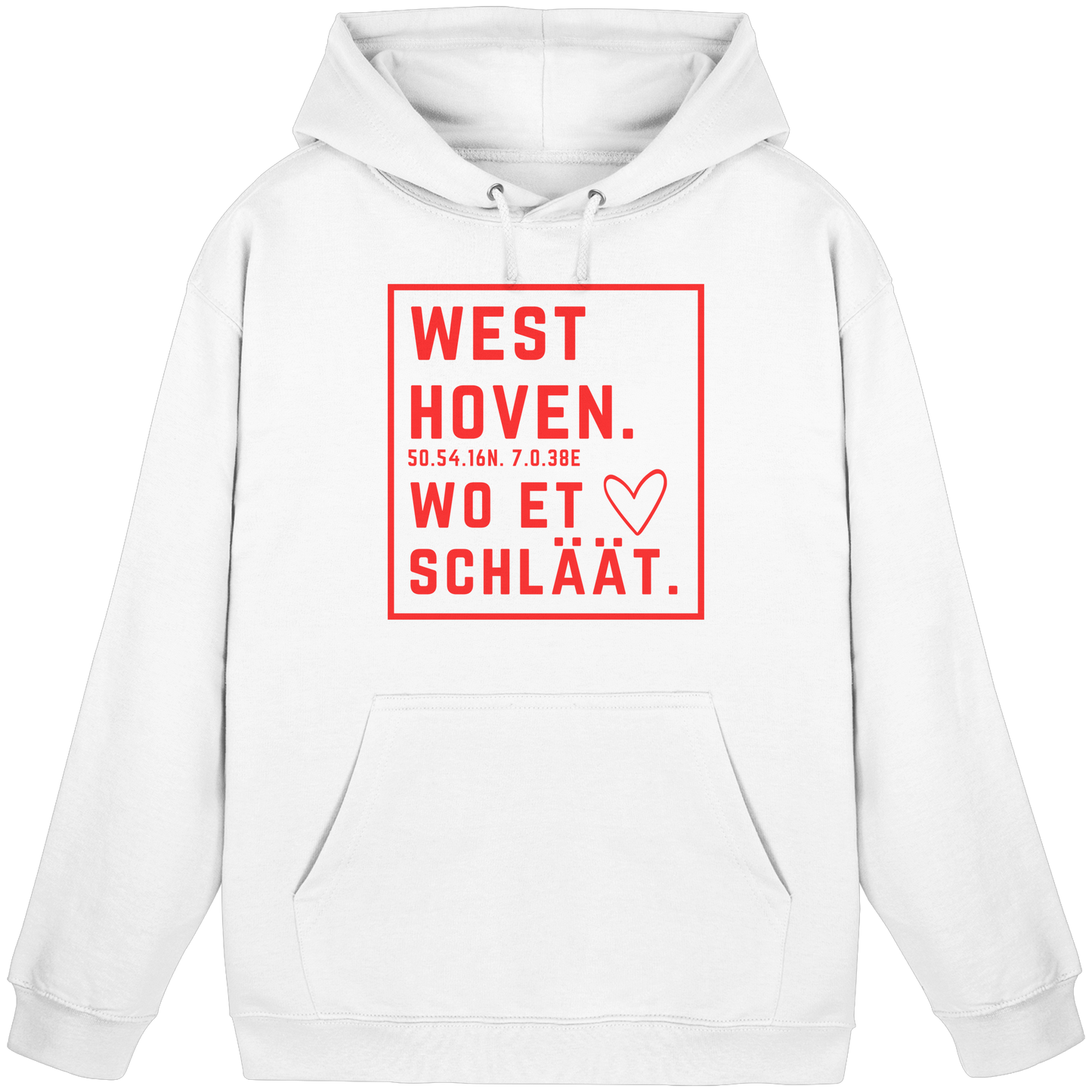 Westhoven Hätz Druck - Basic Unisex Hoodie