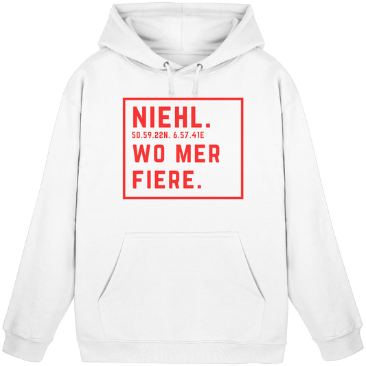 Niehl Fiere Druck - Basic Unisex Hoodie