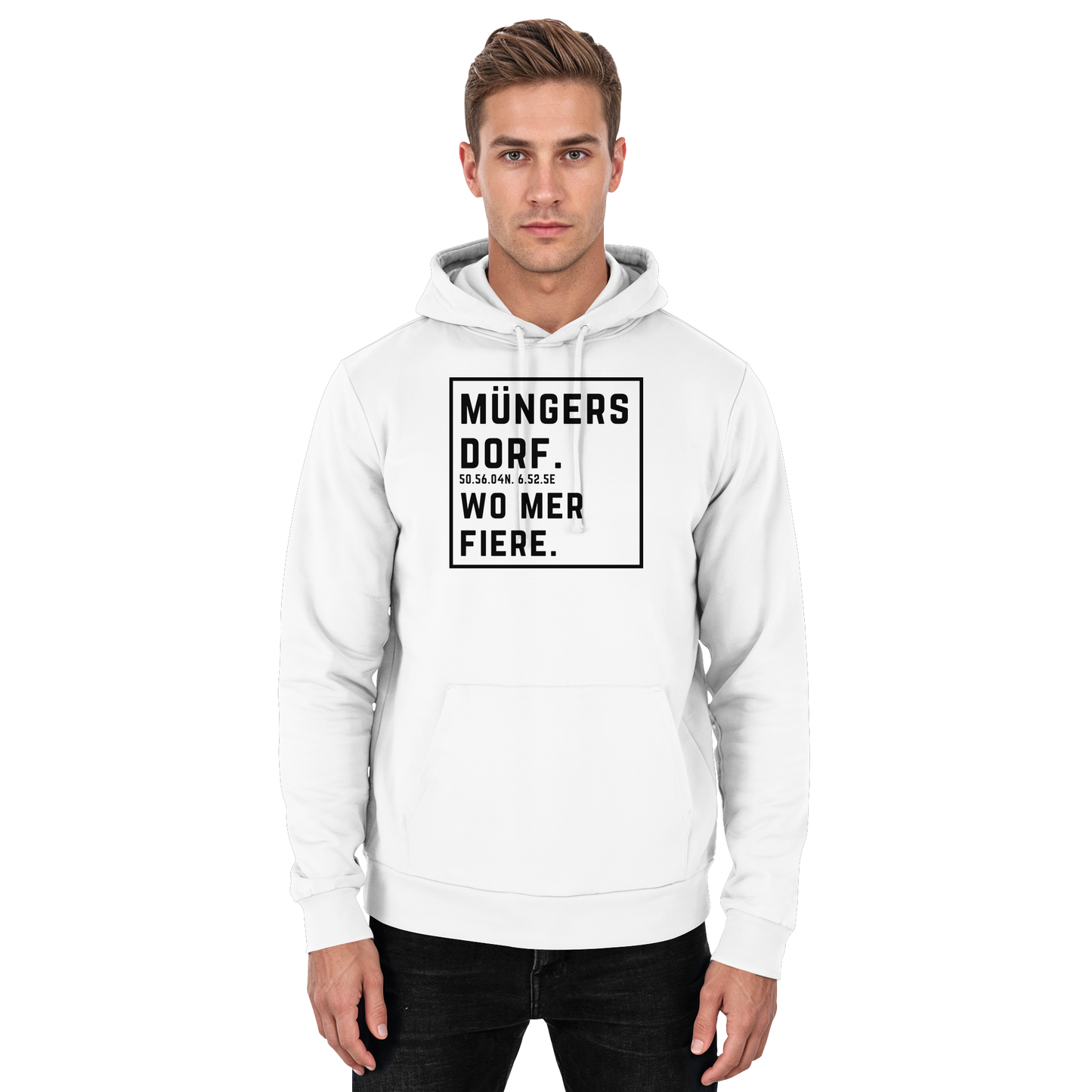 Müngersdorf Fiere Druck - Basic Unisex Hoodie