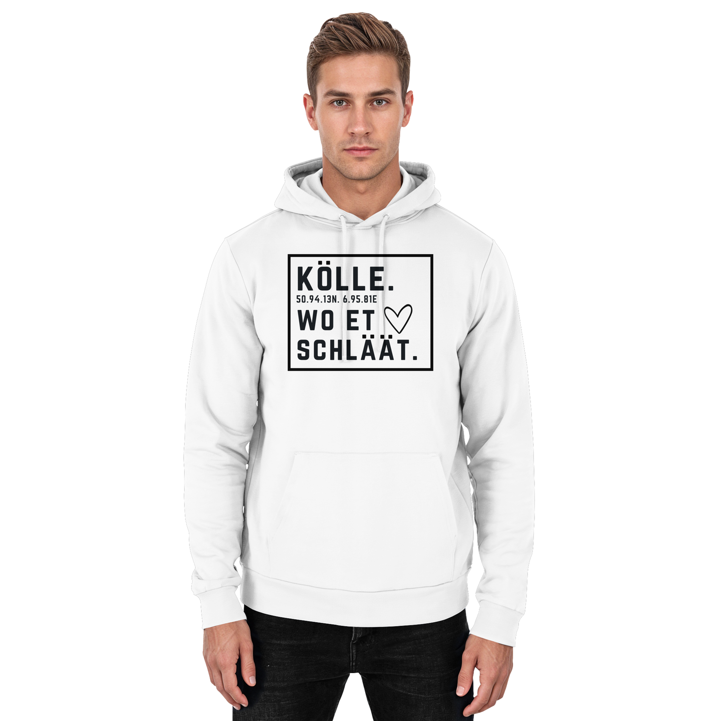 Kölle Hätz Druck - Basic Unisex Hoodie