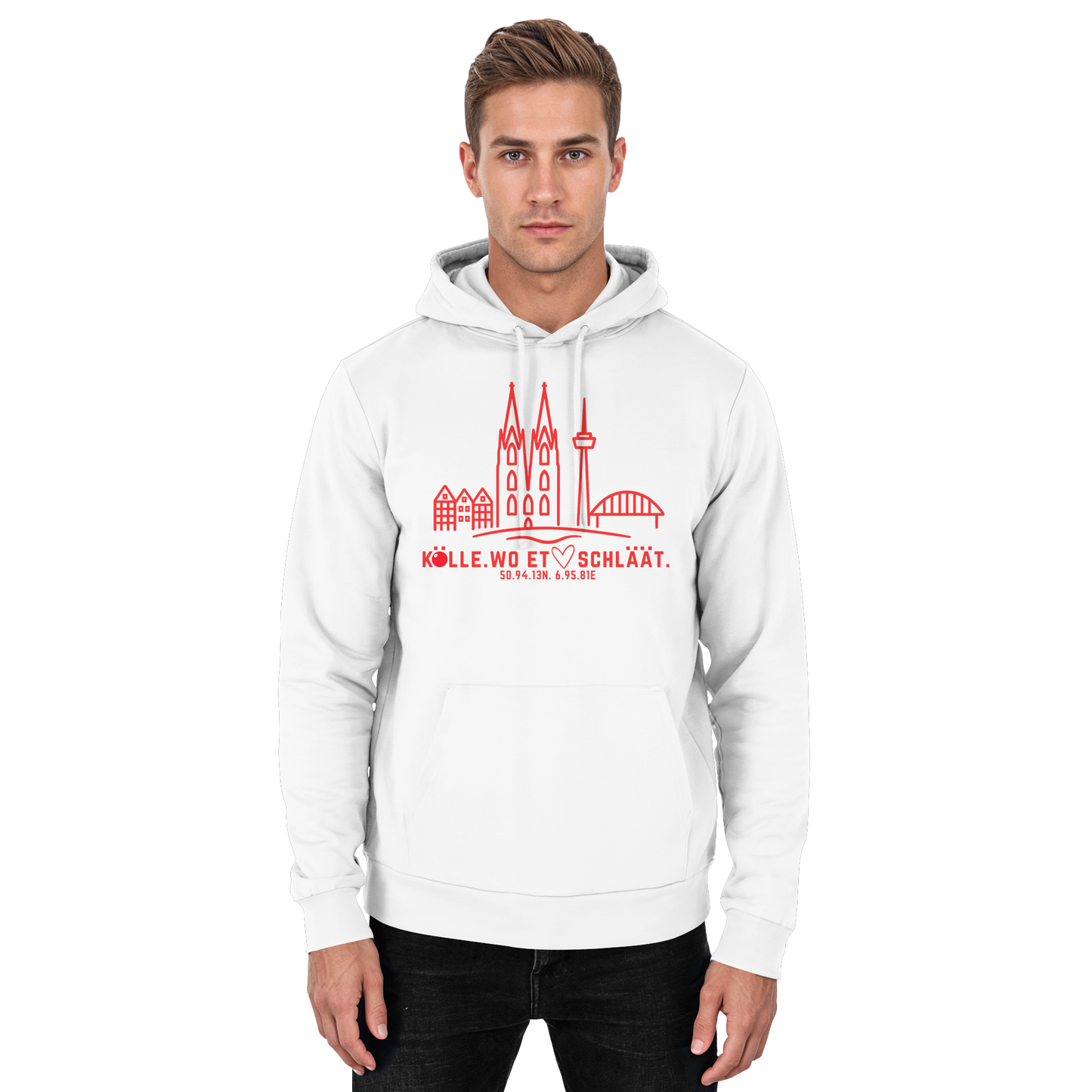 Skyline Hätz Druck - Basic Unisex Hoodie