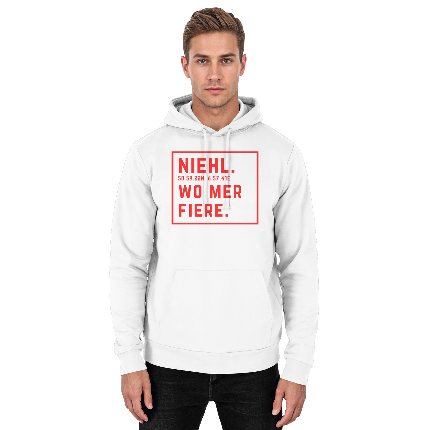 Niehl Fiere Druck - Basic Unisex Hoodie