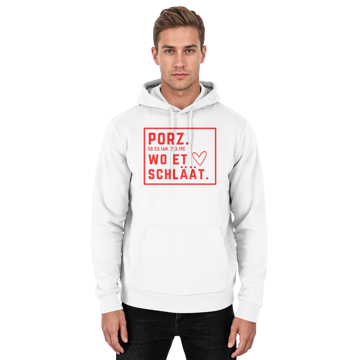 Porz Hätz Druck - Basic Unisex Hoodie
