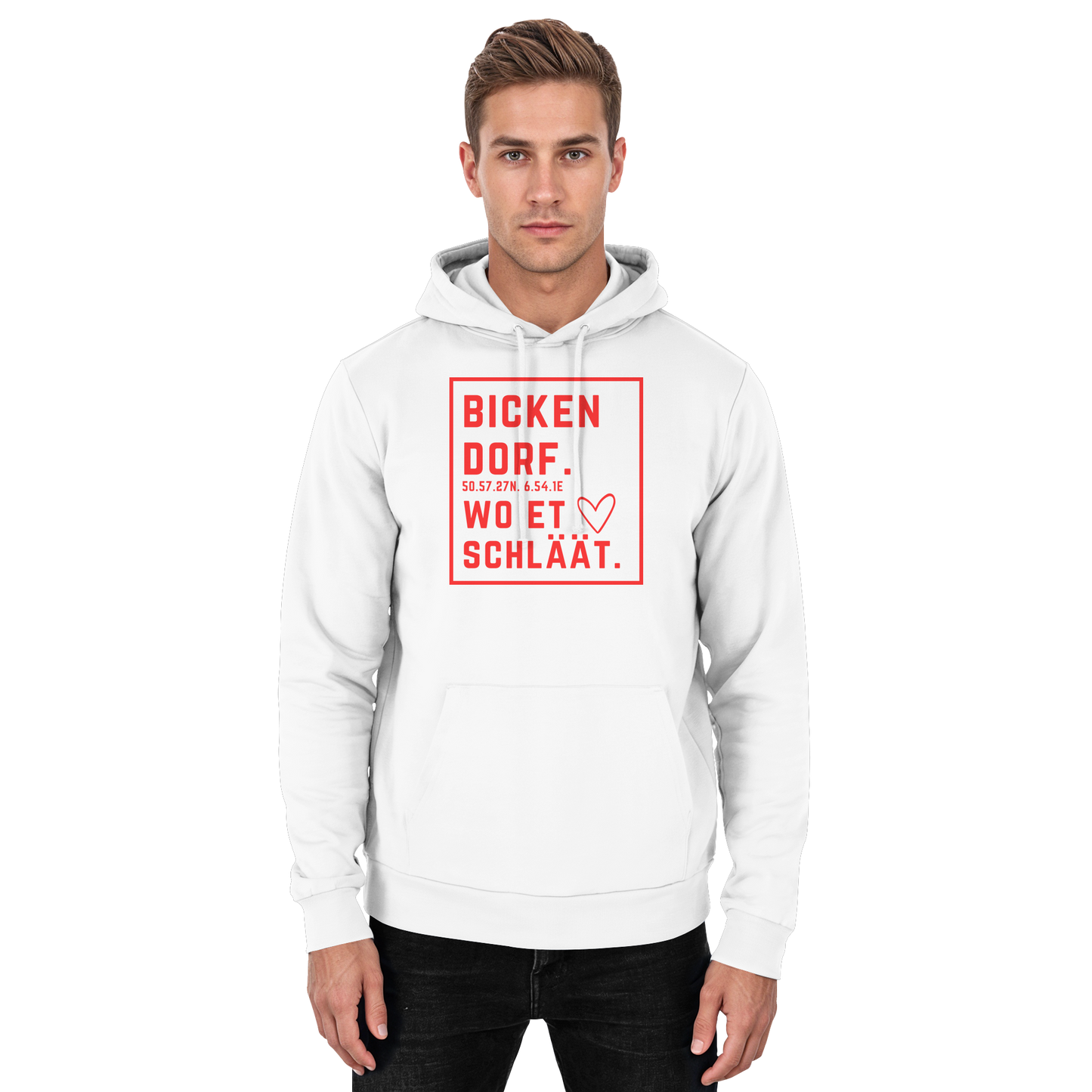 Bickendorf Hätz Druck  - Basic Unisex Hoodie