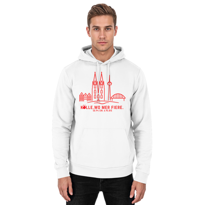 Skyline Fiere Druck  - Basic Unisex Hoodie