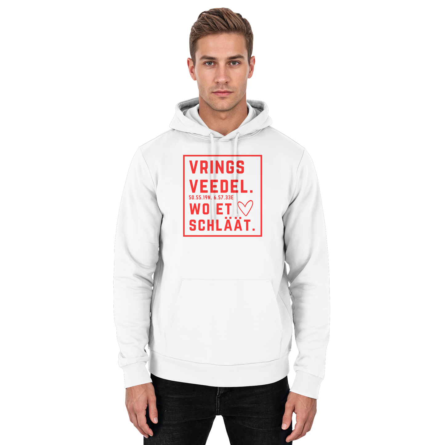 Vringsveedel Hätz Druck - Basic Unisex Hoodie