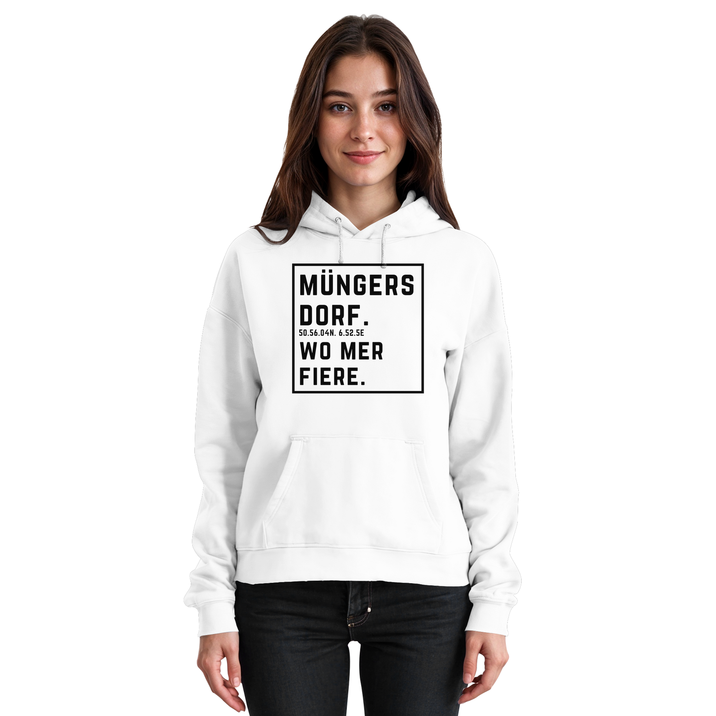 Müngersdorf Fiere Druck - Basic Unisex Hoodie