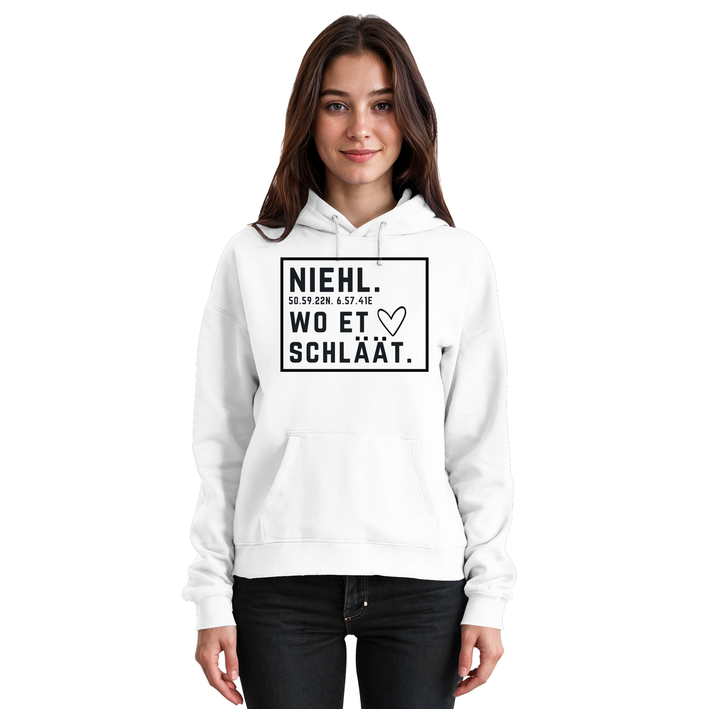 Niehl Hätz Druck - Basic Unisex Hoodie