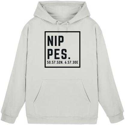 Nippes Koordinaten (großer Druck auf der Brust) - Basic Unisex Hoodie