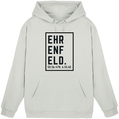 Ehrenfeld Koordinaten (großer Druck auf der Brust) - Basic Unisex Hoodie
