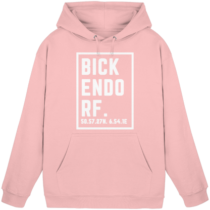 Bickendorf Koordinaten (großer Druck auf der Brust) - Basic Unisex Hoodie