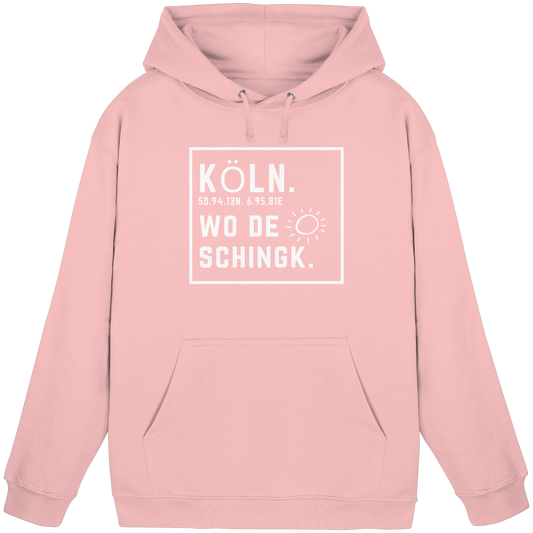 Wo de Sonn schingk - Köln Druck - Basic Unisex Hoodie