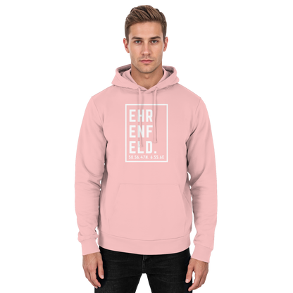 Ehrenfeld Koordinaten (großer Druck auf der Brust) - Basic Unisex Hoodie
