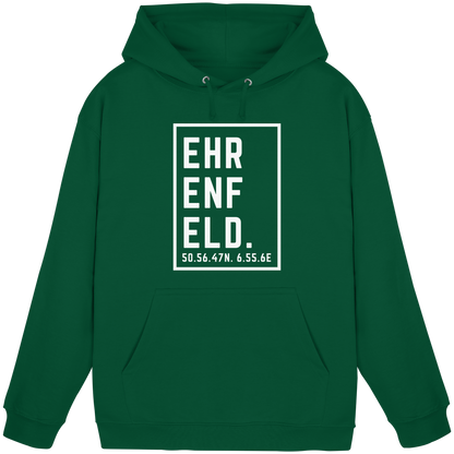 Ehrenfeld Koordinaten (großer Druck auf der Brust) - Basic Unisex Hoodie