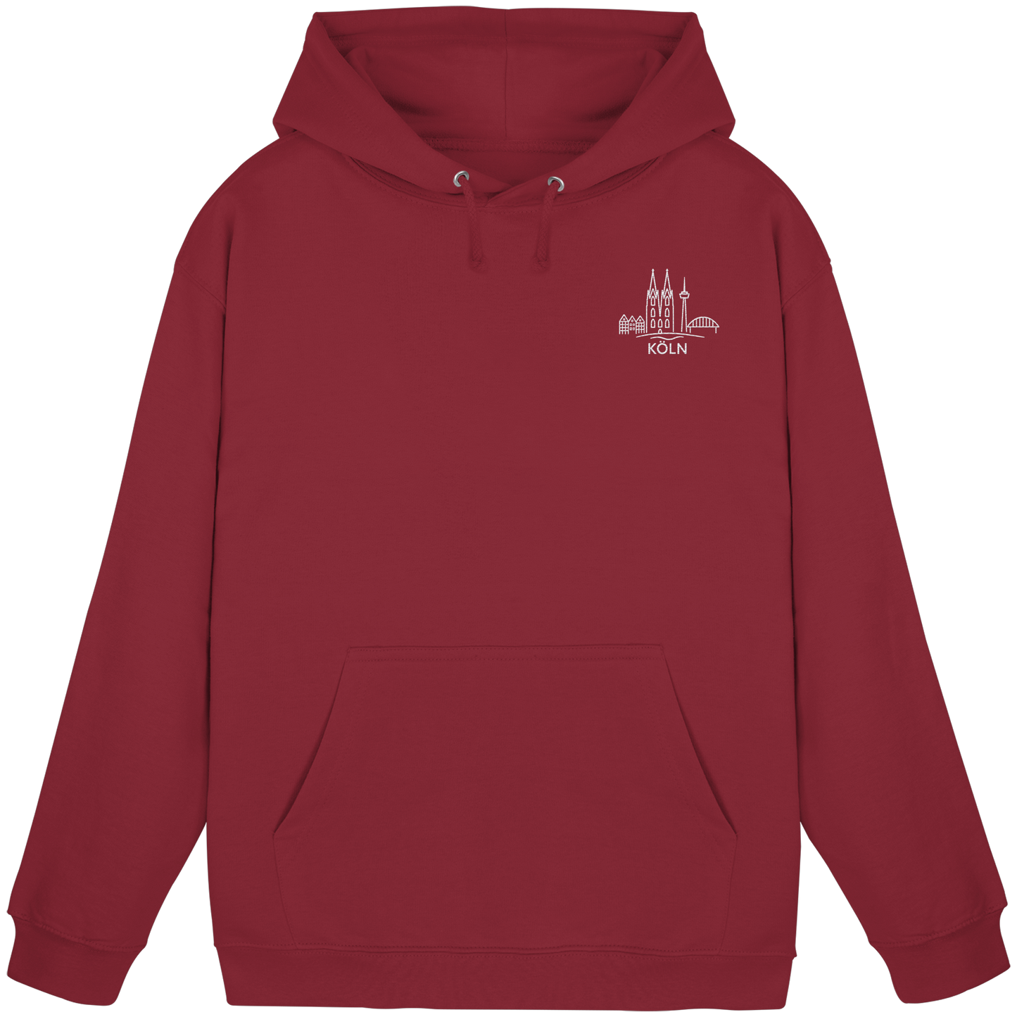 Köln Skyline Stick - Basic Unisex Hoodie