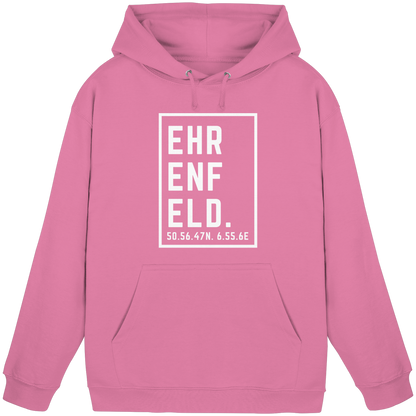 Ehrenfeld Koordinaten (großer Druck auf der Brust) - Basic Unisex Hoodie