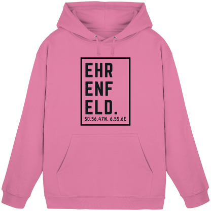Ehrenfeld Koordinaten (großer Druck auf der Brust) - Basic Unisex Hoodie