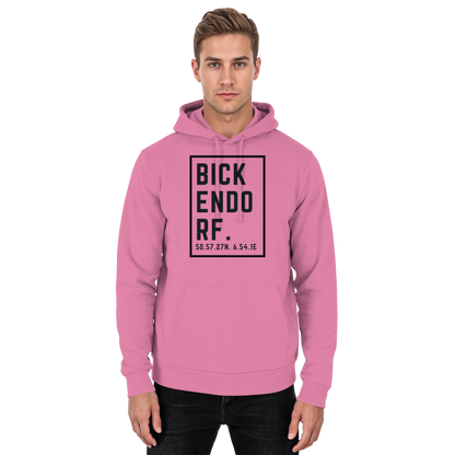 Bickendorf Koordinaten (großer Druck auf der Brust) - Basic Unisex Hoodie