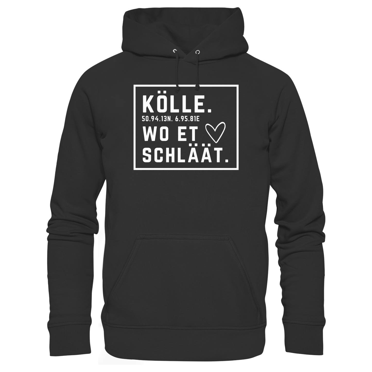 Kölle Hätz Druck - Basic Unisex Hoodie