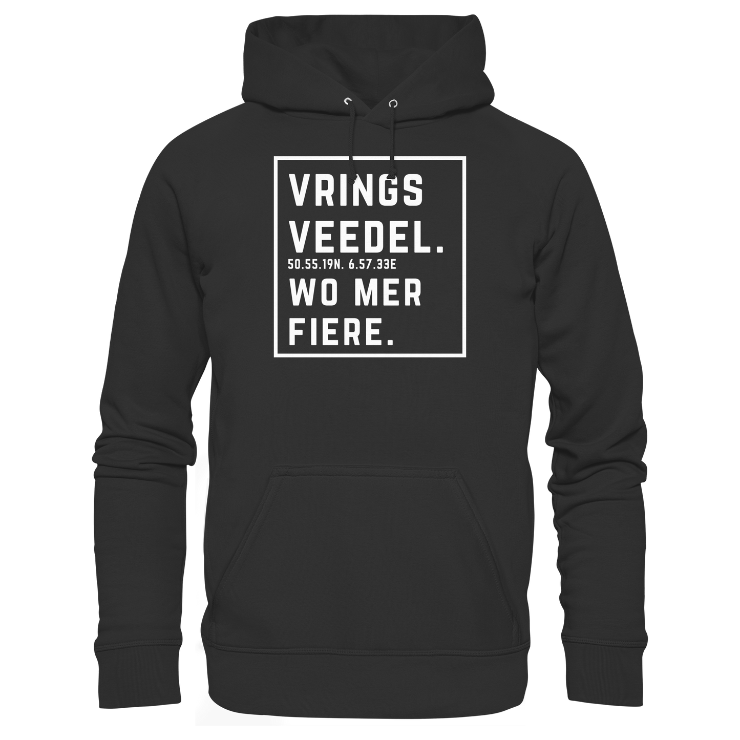 Vringsveedel Fiere Druck - Basic Unisex Hoodie