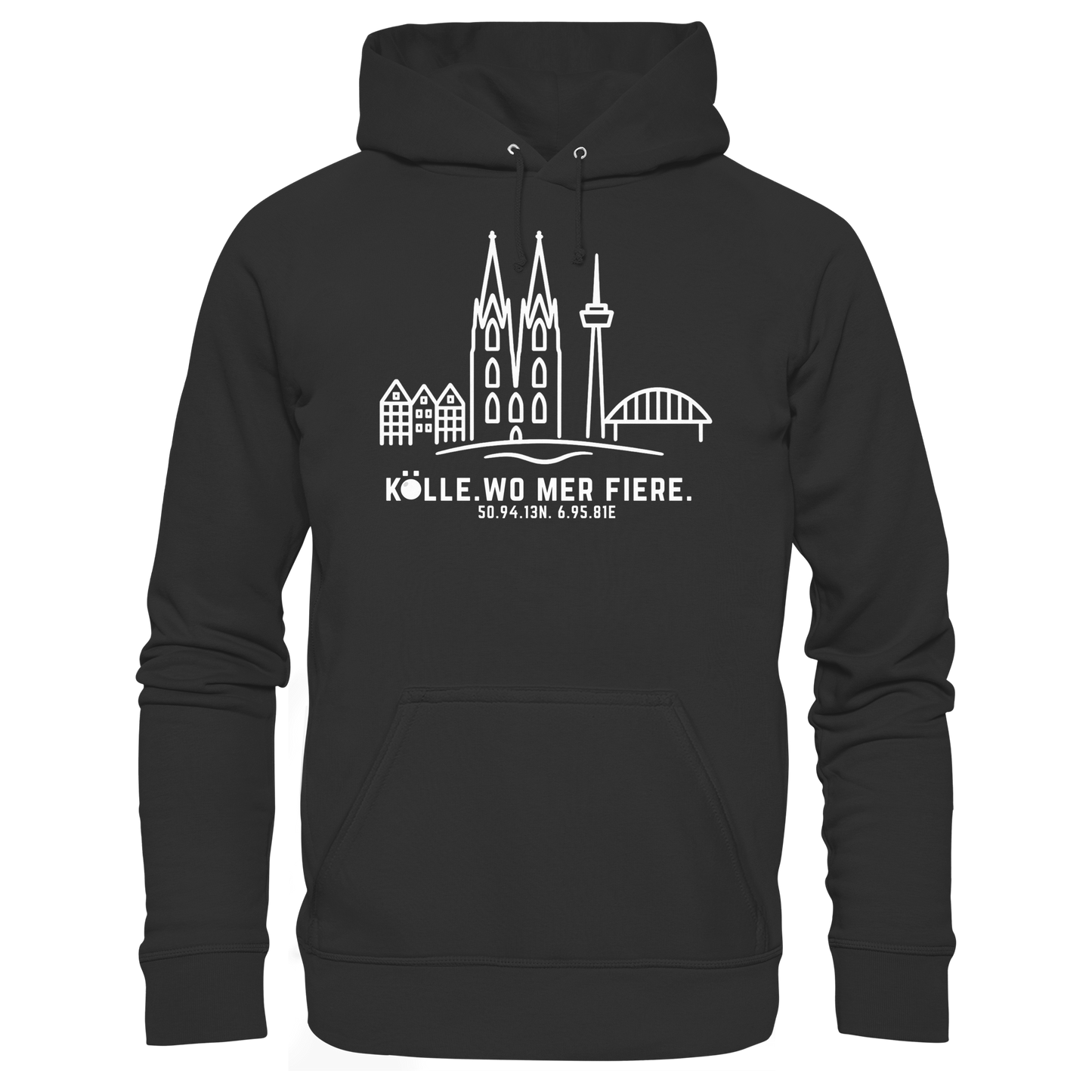 Skyline Fiere Druck - Basic Unisex Hoodie