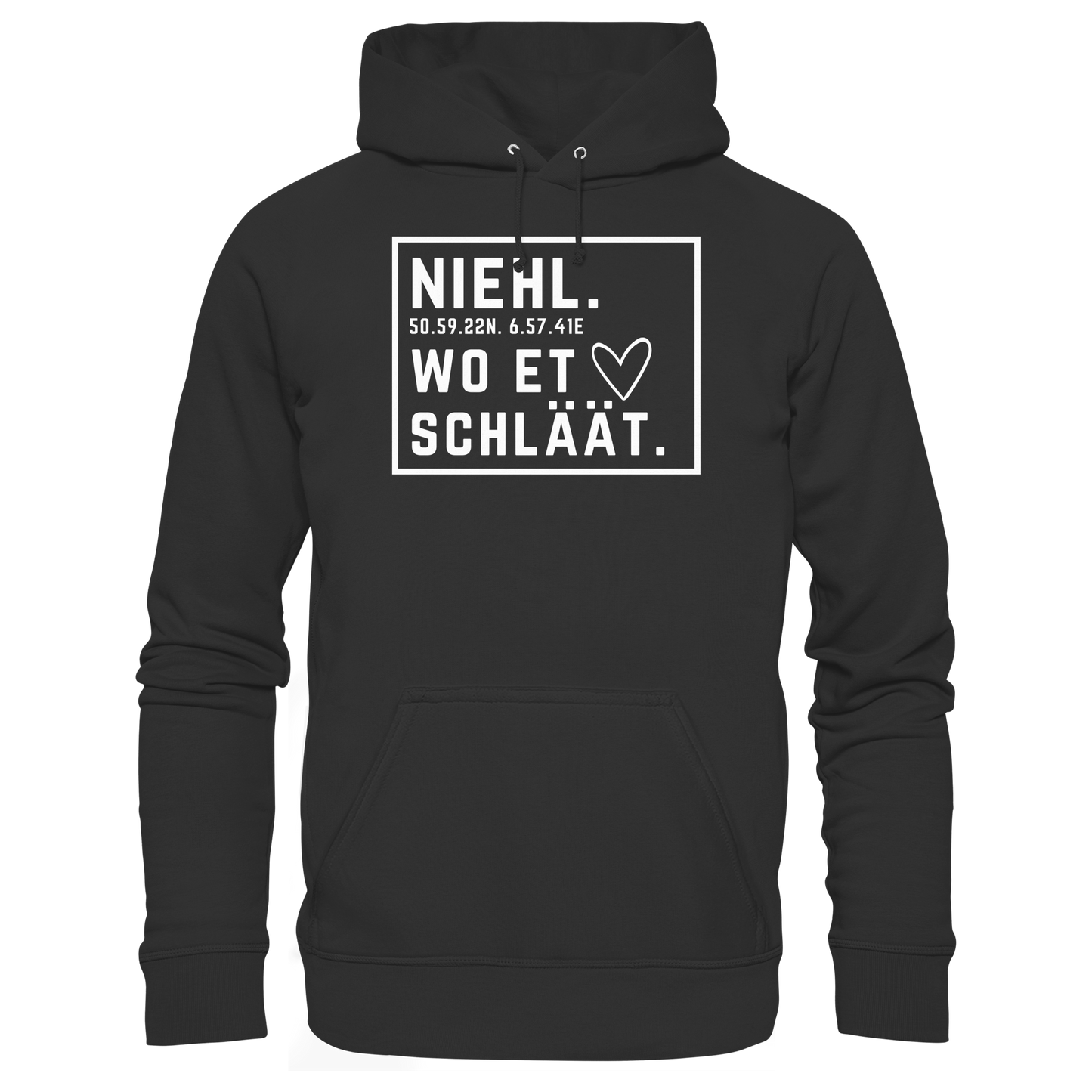 Niehl Hätz Druck - Basic Unisex Hoodie
