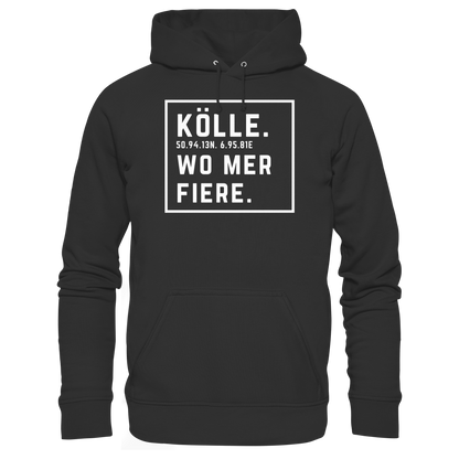 Kölle Fiere Druck  - Basic Unisex Hoodie
