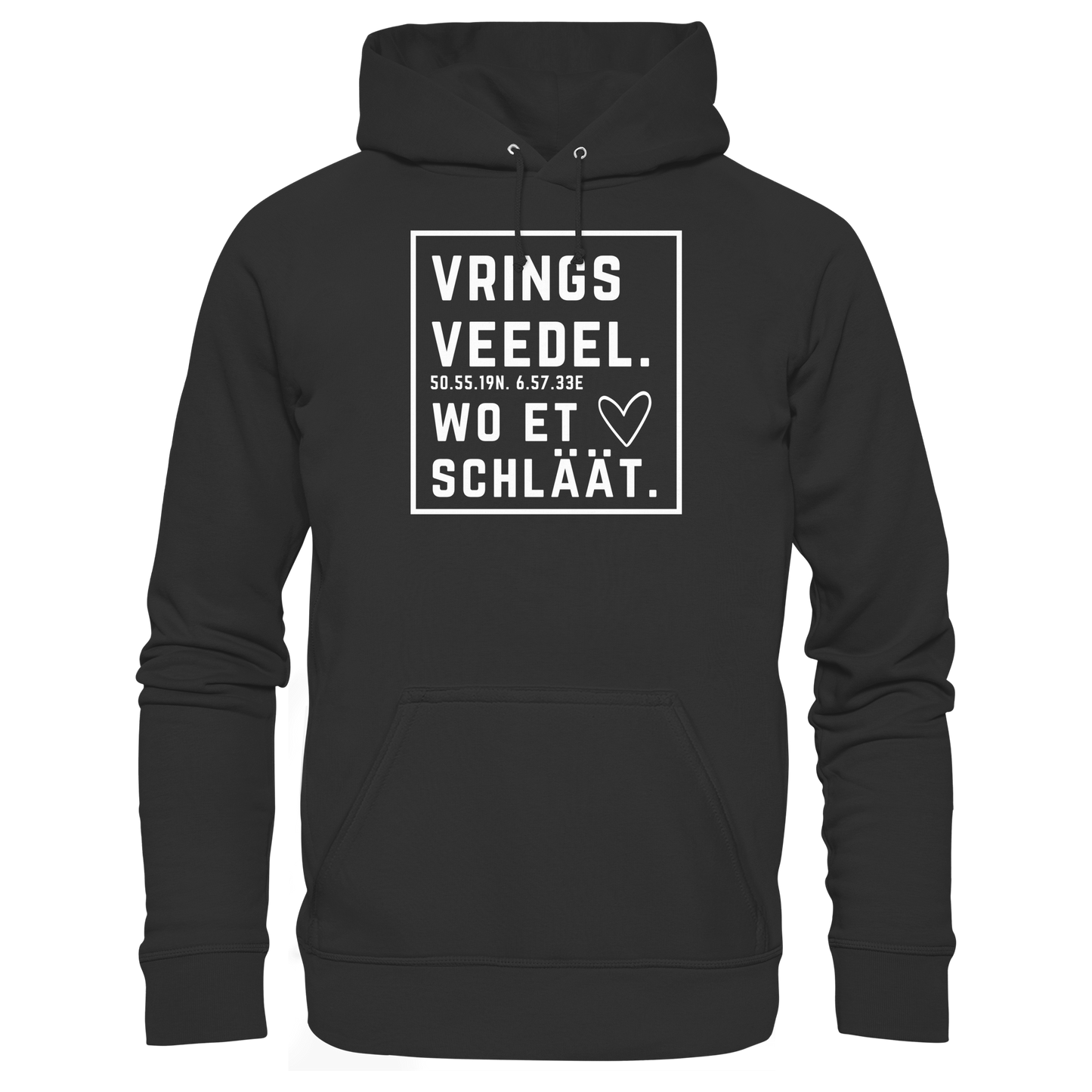 Vringsveedel Hätz Druck - Basic Unisex Hoodie