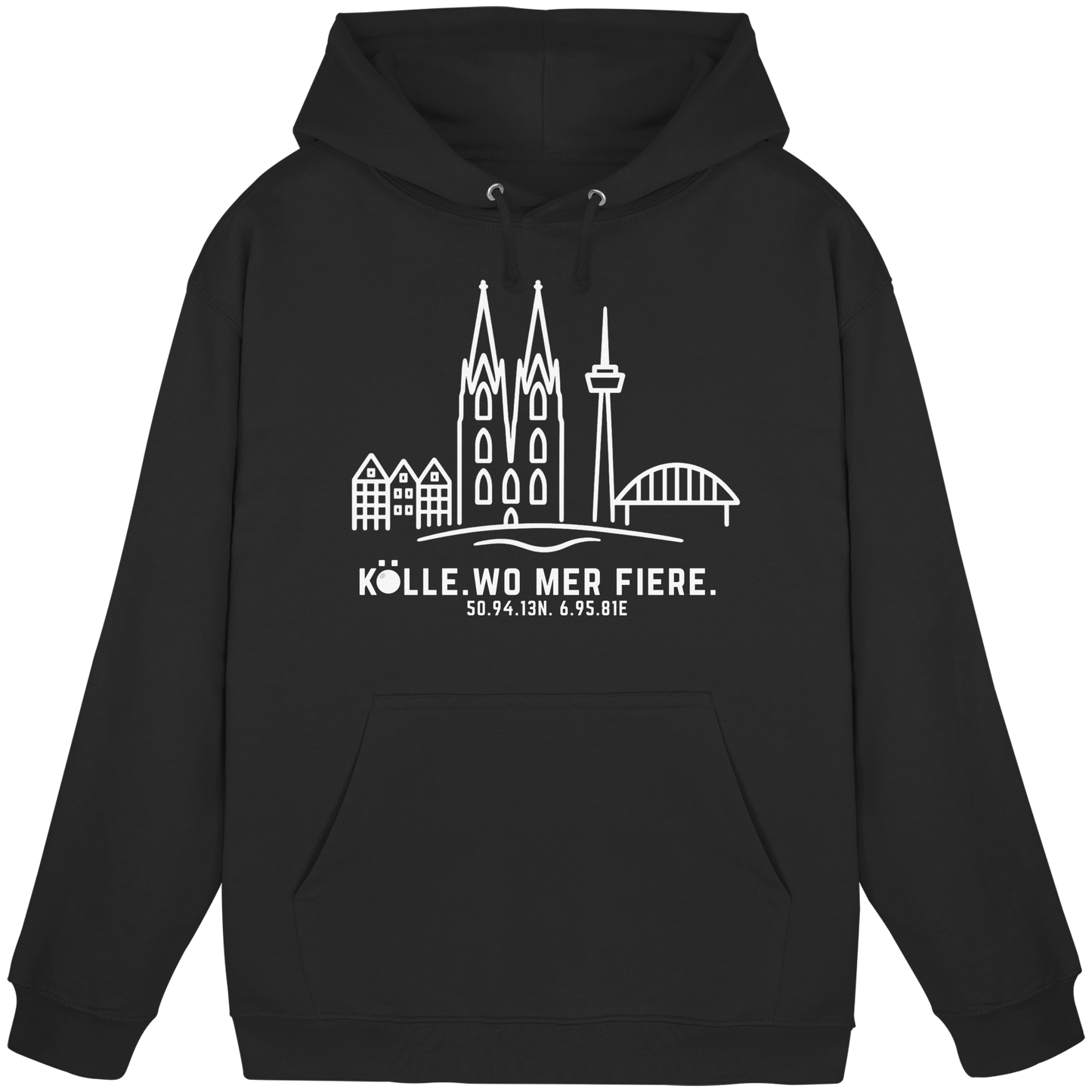 Skyline Fiere Druck - Basic Unisex Hoodie