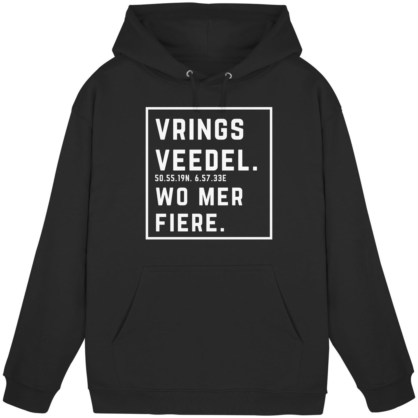 Vringsveedel Fiere Druck - Basic Unisex Hoodie