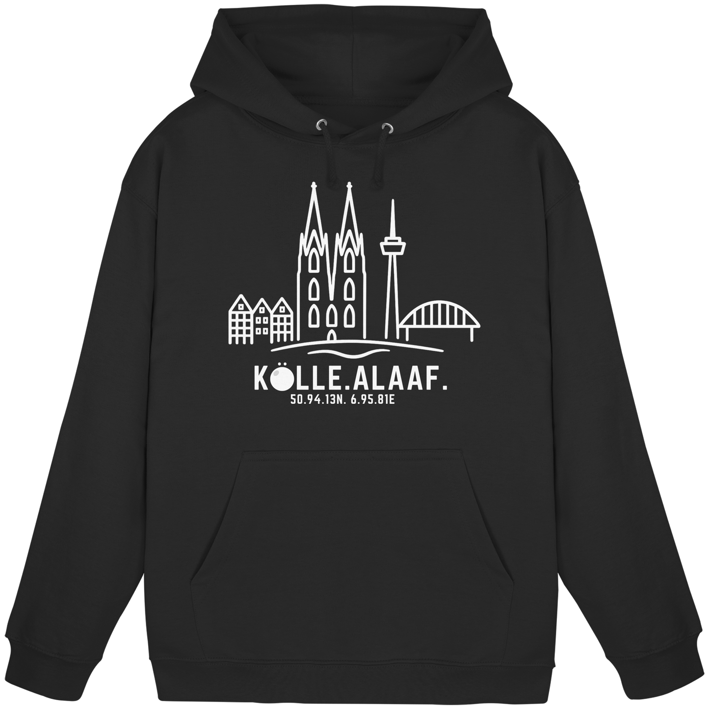 Skyline Alaaf Druck - Basic Unisex Hoodie