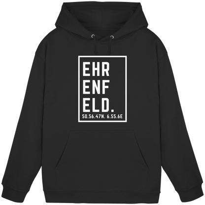 Ehrenfeld Koordinaten (großer Druck auf der Brust) - Basic Unisex Hoodie