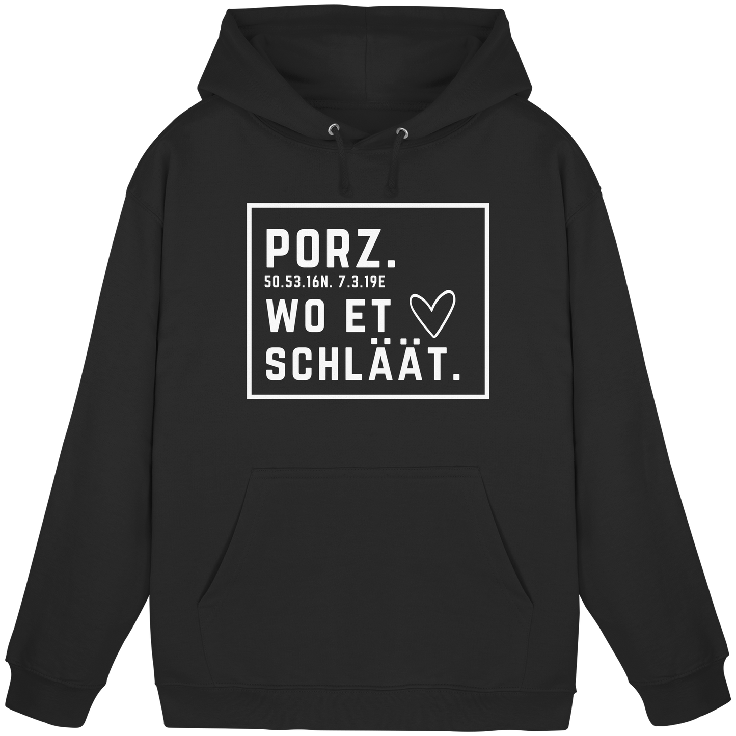 Porz Hätz Druck - Basic Unisex Hoodie
