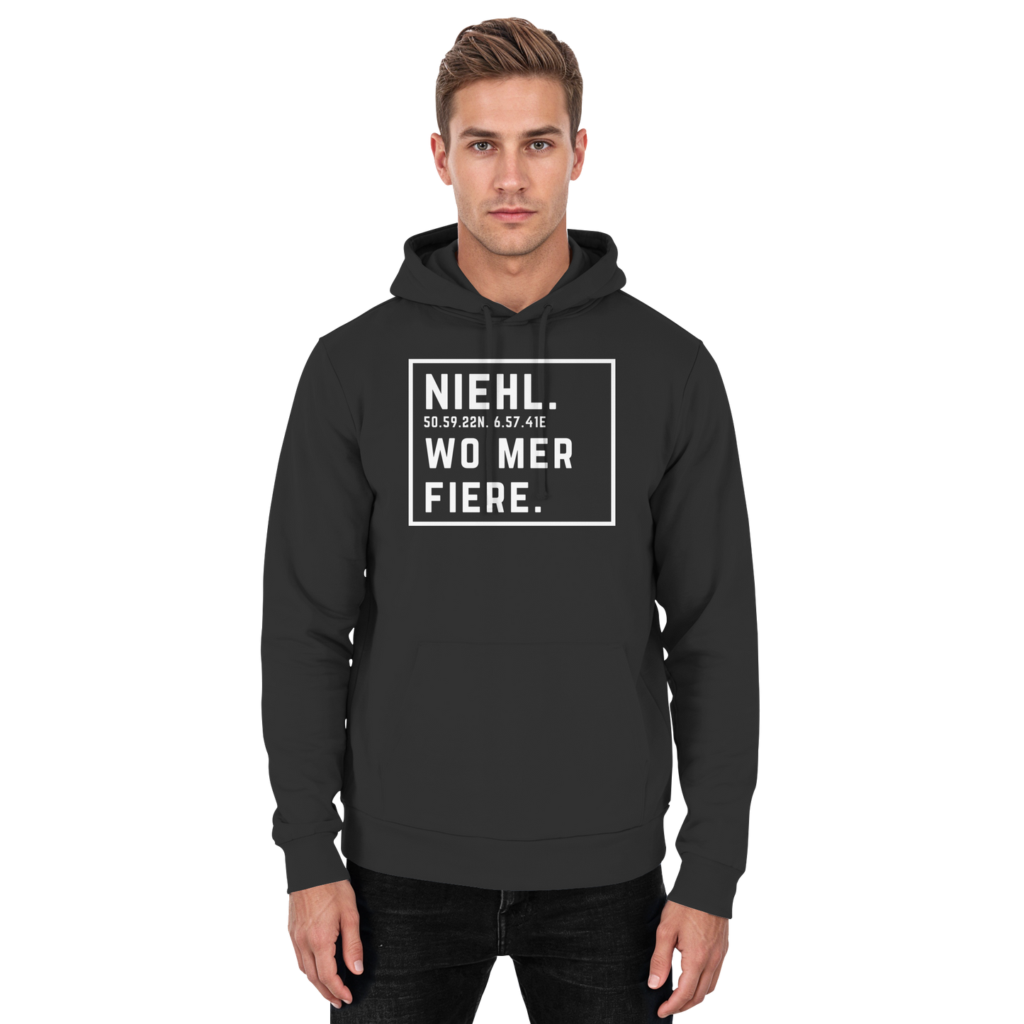 Niehl Fiere Druck - Basic Unisex Hoodie