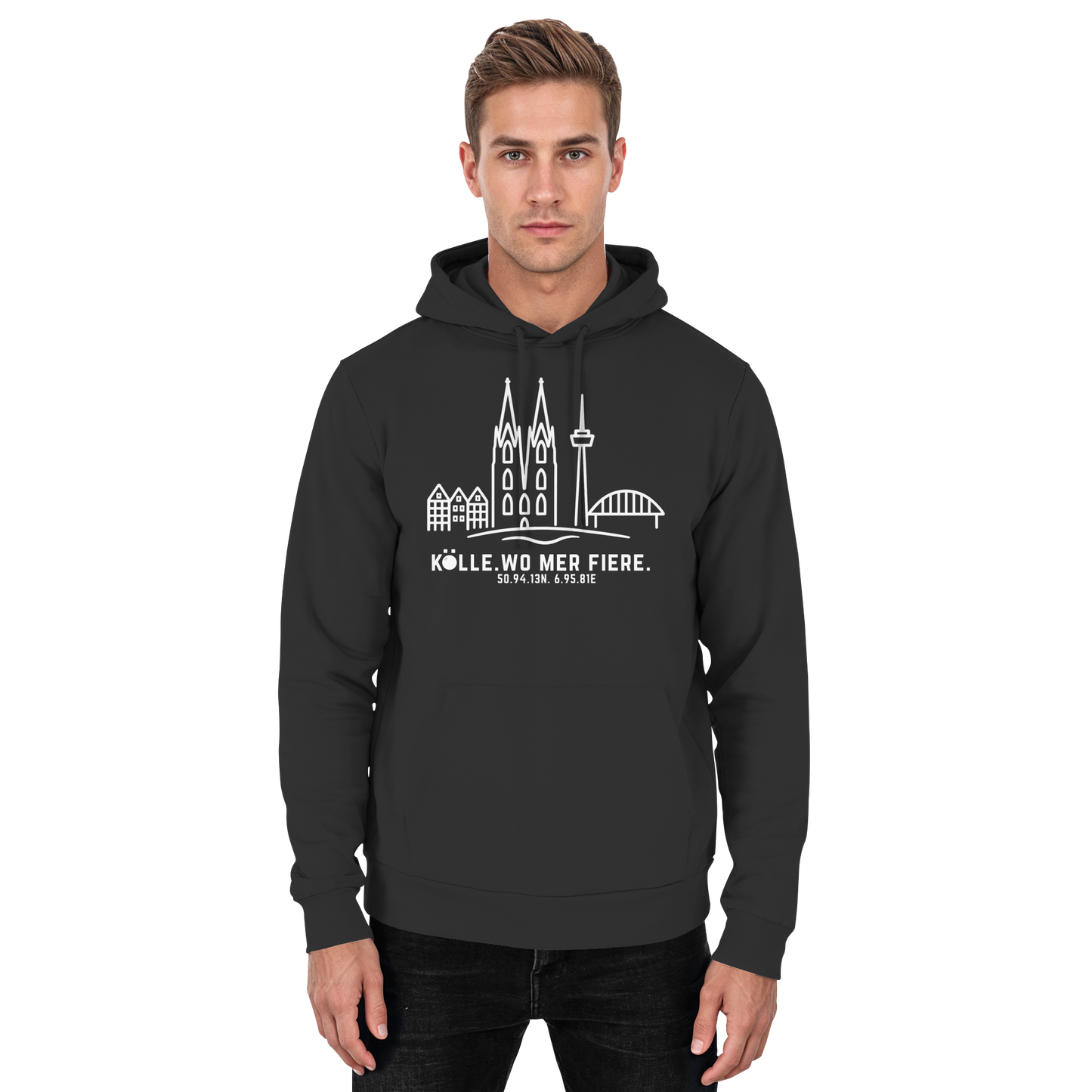 Skyline Fiere Druck - Basic Unisex Hoodie