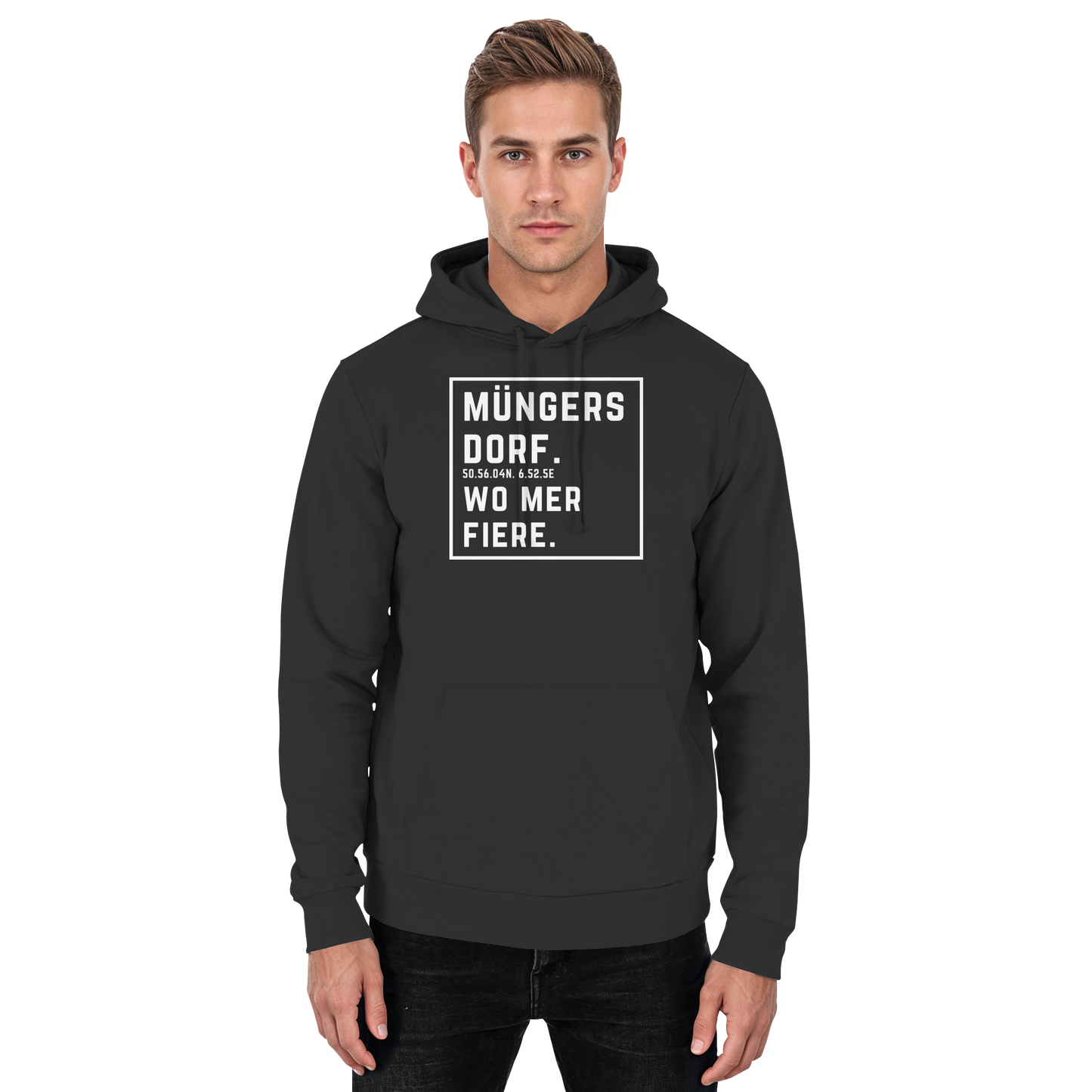 Müngersdorf Fiere Druck - Basic Unisex Hoodie