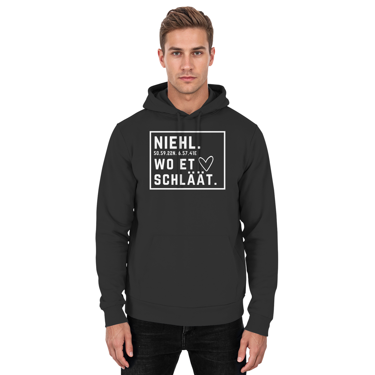Niehl Hätz Druck - Basic Unisex Hoodie