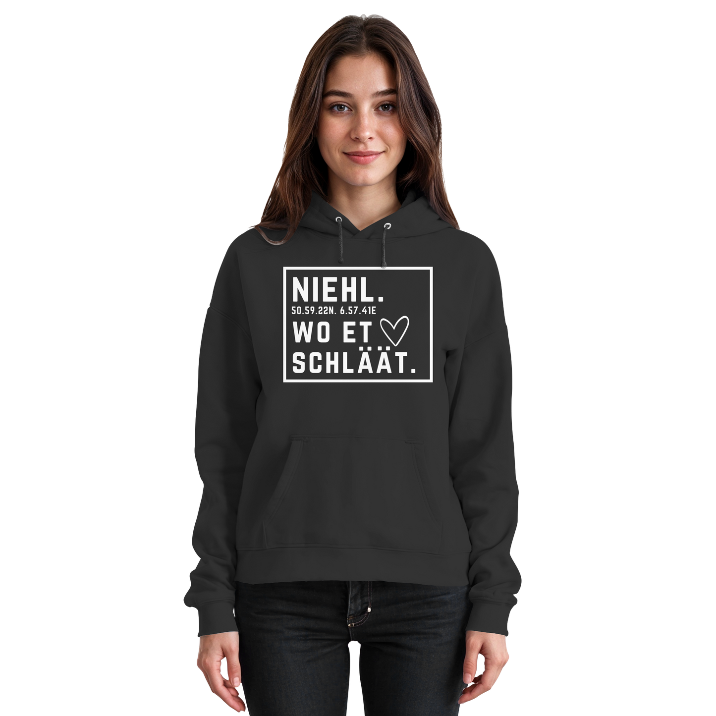 Niehl Hätz Druck - Basic Unisex Hoodie