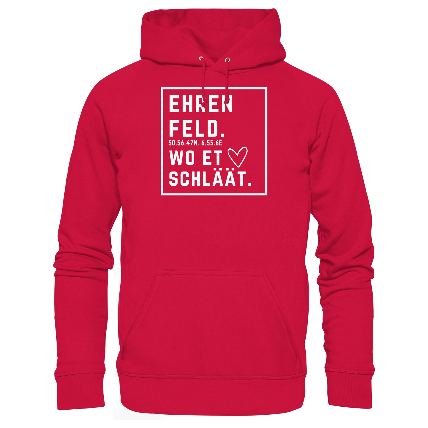 Ehrenfeld Hätz Druck - Basic Unisex Hoodie