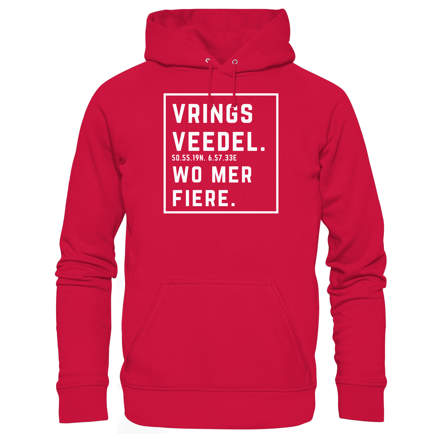 Vringsveedel Fiere Druck - Basic Unisex Hoodie