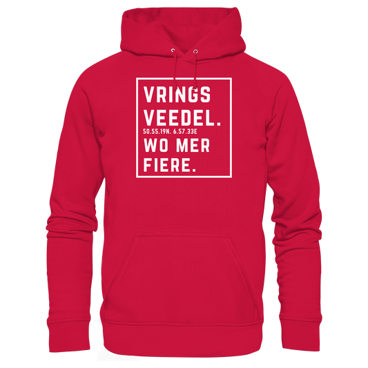 Vringsveedel Fiere Druck - Basic Unisex Hoodie
