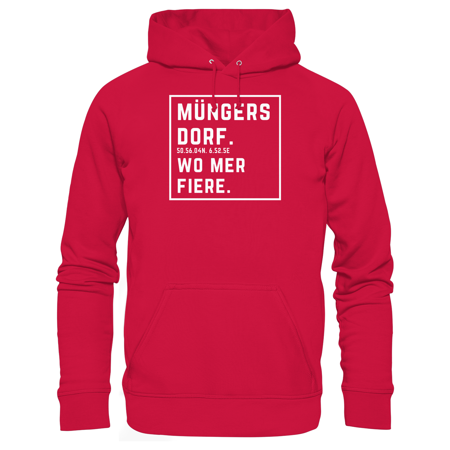 Müngersdorf Fiere Druck - Basic Unisex Hoodie