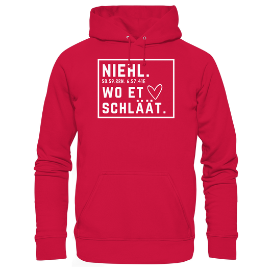 Niehl Hätz Druck - Basic Unisex Hoodie