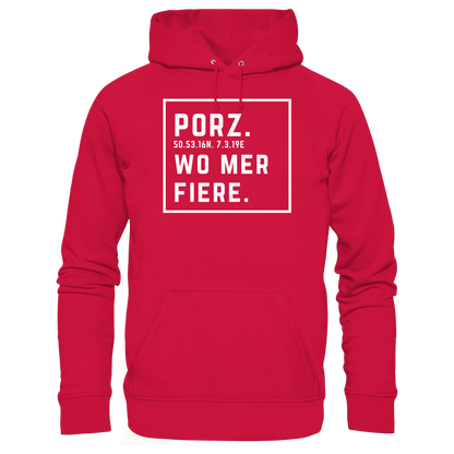 Porz Fiere Druck  - Basic Unisex Hoodie