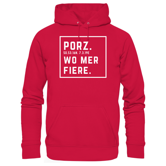 Porz Fiere Druck  - Basic Unisex Hoodie