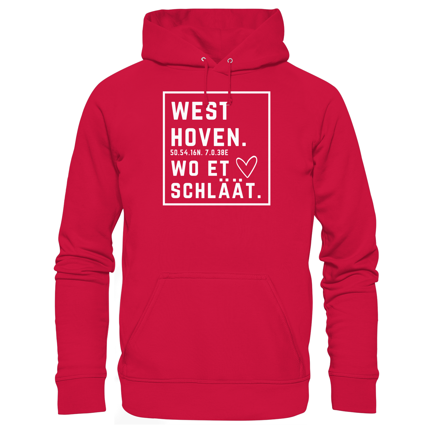 Westhoven Hätz Druck  - Basic Unisex Hoodie