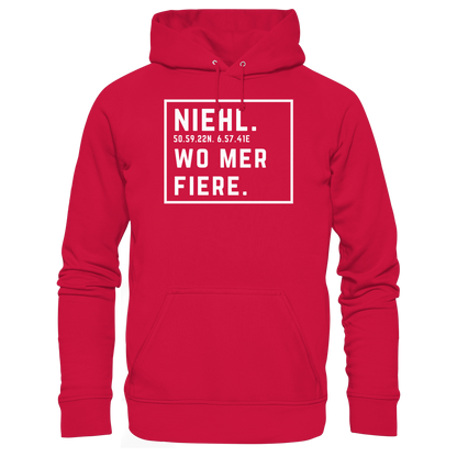 Niehl Fiere Druck - Basic Unisex Hoodie
