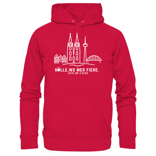Skyline Fiere Druck - Basic Unisex Hoodie