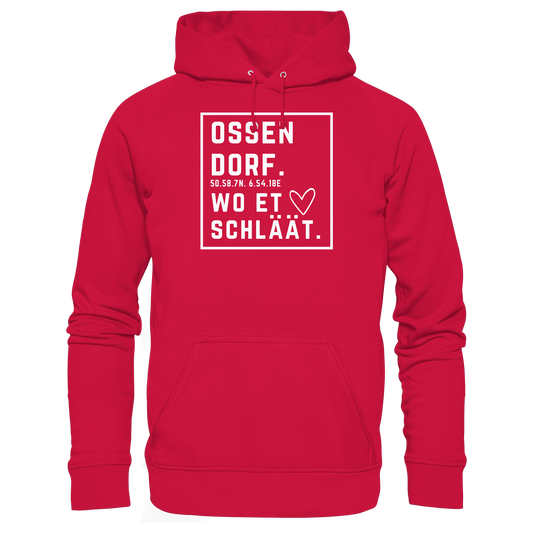 Ossendorf Hätz Druck - Basic Unisex Hoodie