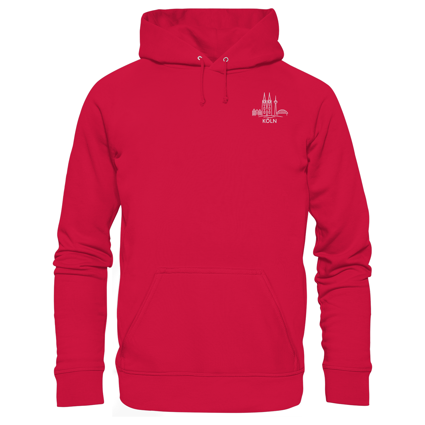 Köln Skyline Stick - Basic Unisex Hoodie